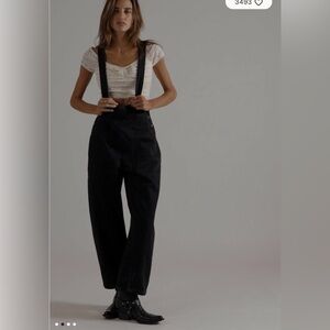 We The Free Felix Denim Overalls Free People Small Black
